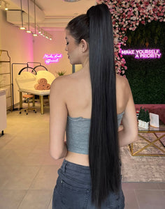 Clip in 34" JBI Signature Ponytail - Just Bought It Hair