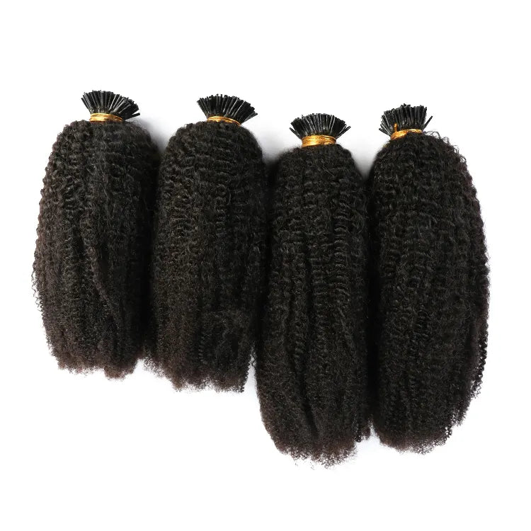 4A Curly Keratin Flat Tip (Fusions) - Just Bought It Hair